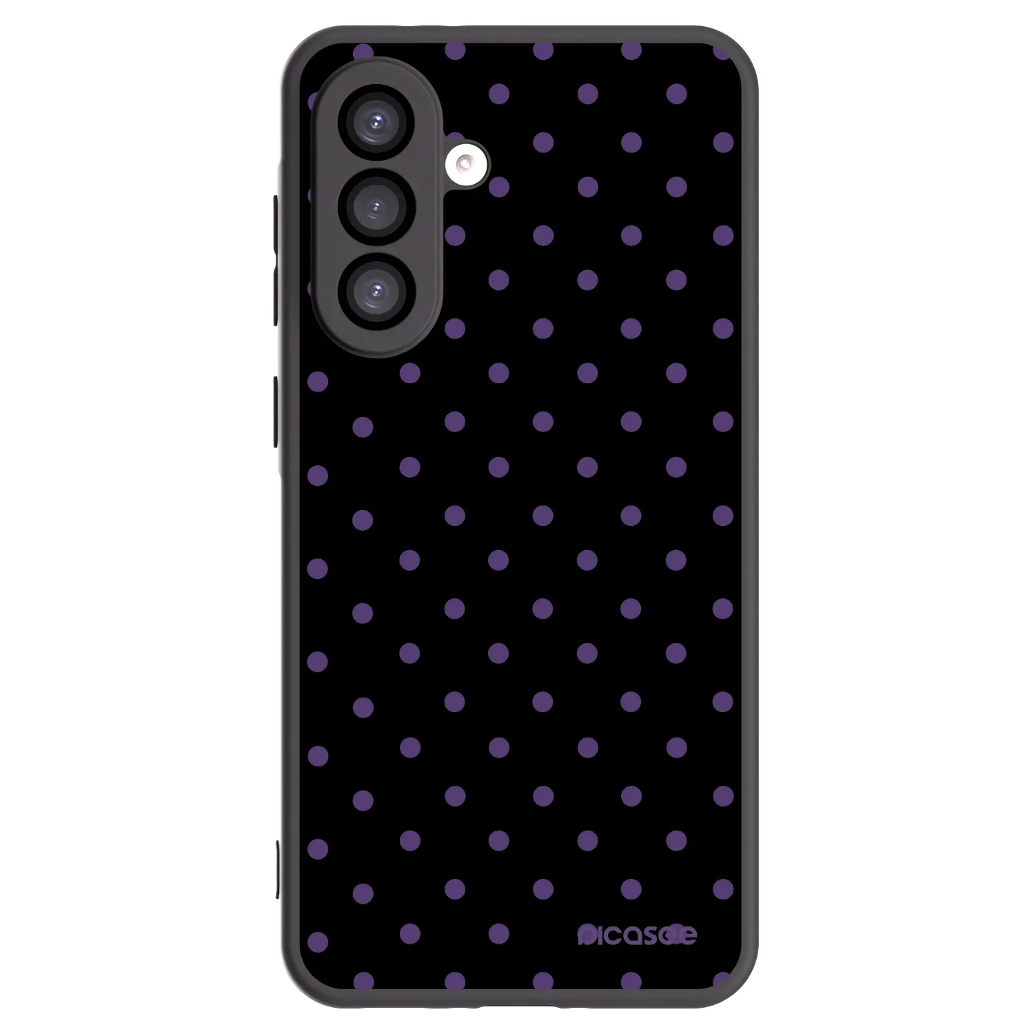 Picasee Samsung Galaxy A26 5G A266B Hülle - Schwarzes Silikon - Flickers