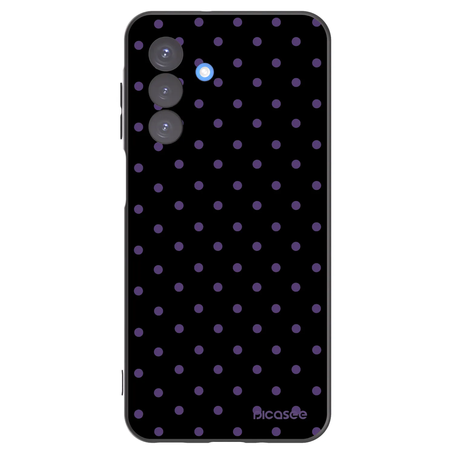 Picasee Samsung Galaxy A17 5G Hülle - Schwarzes Silikon - Flickers