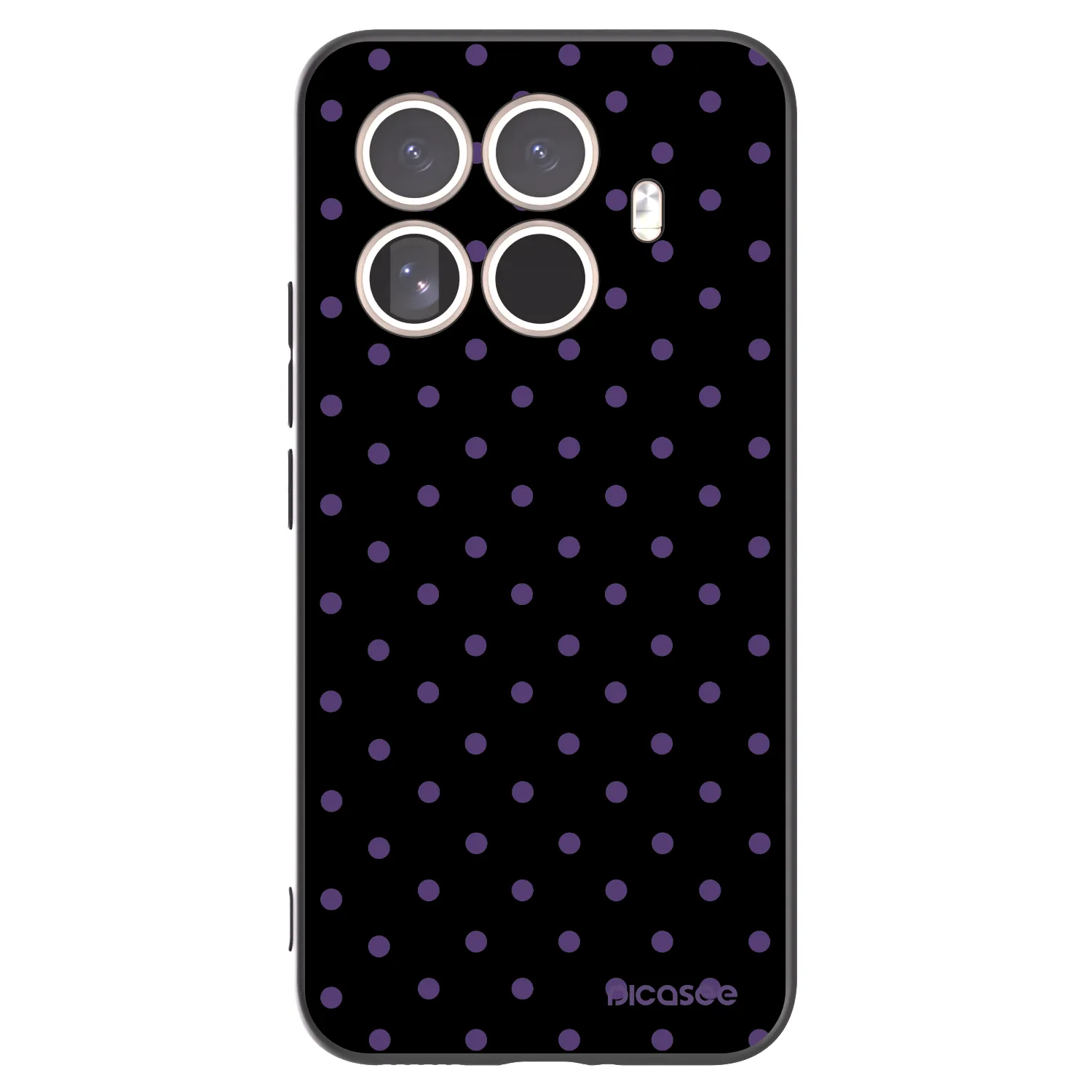 Picasee Xiaomi 15T Pro Hülle - Schwarzes Silikon - Flickers