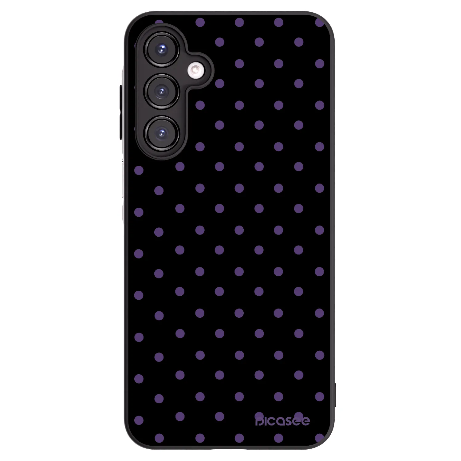 Picasee Samsung Galaxy A16 4G Hülle - Schwarzes Silikon - Flickers