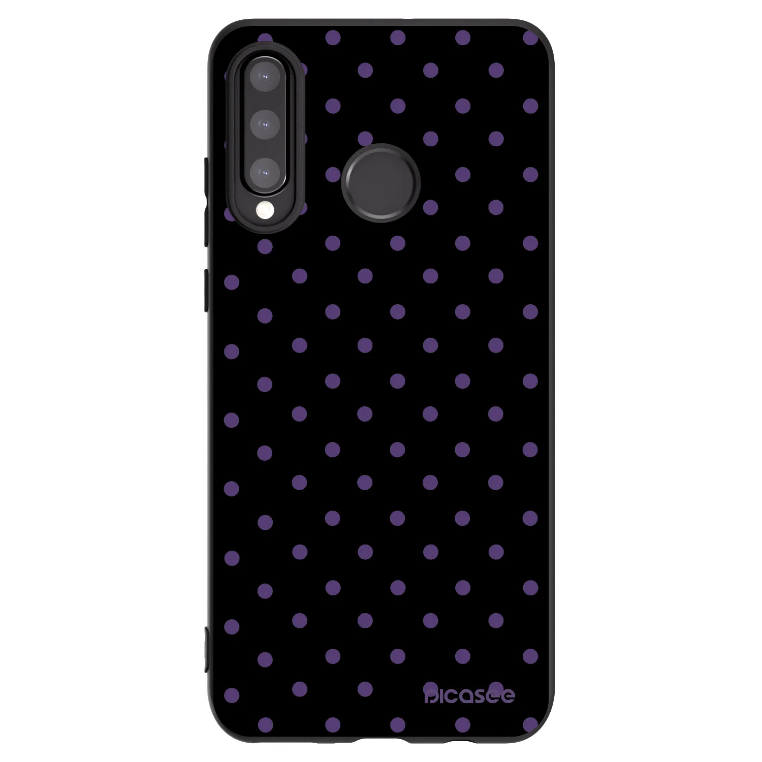 Picasee Huawei P30 Lite Hülle - Schwarzes Silikon - Flickers