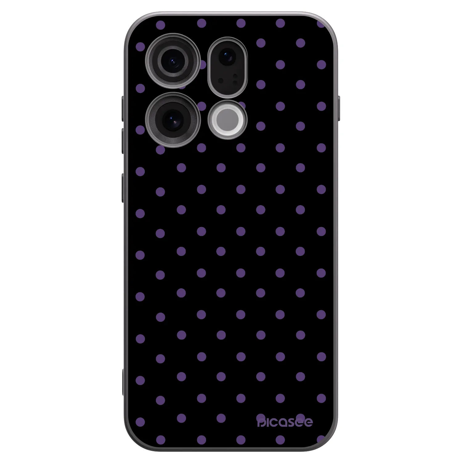 Picasee OPPO Find X9 Hülle - Schwarzes Silikon - Flickers