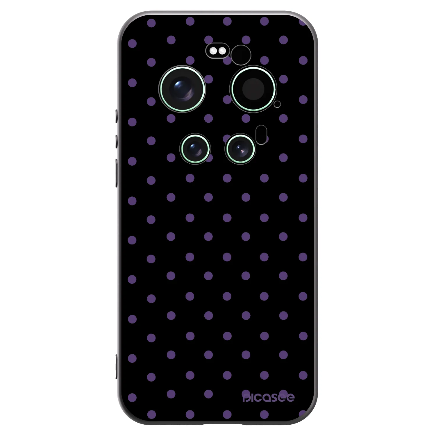 Picasee Xiaomi 17 Ultra Hülle - Schwarzes Silikon - Flickers