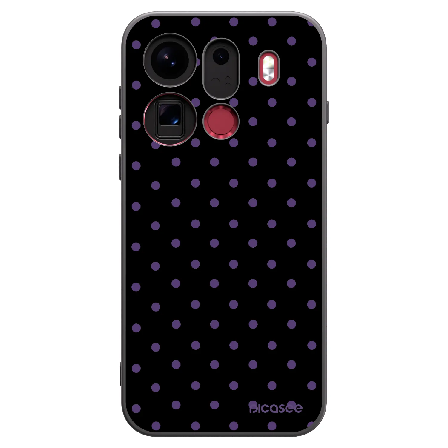 Picasee OPPO Find X9 Pro Hülle - Schwarzes Silikon - Flickers
