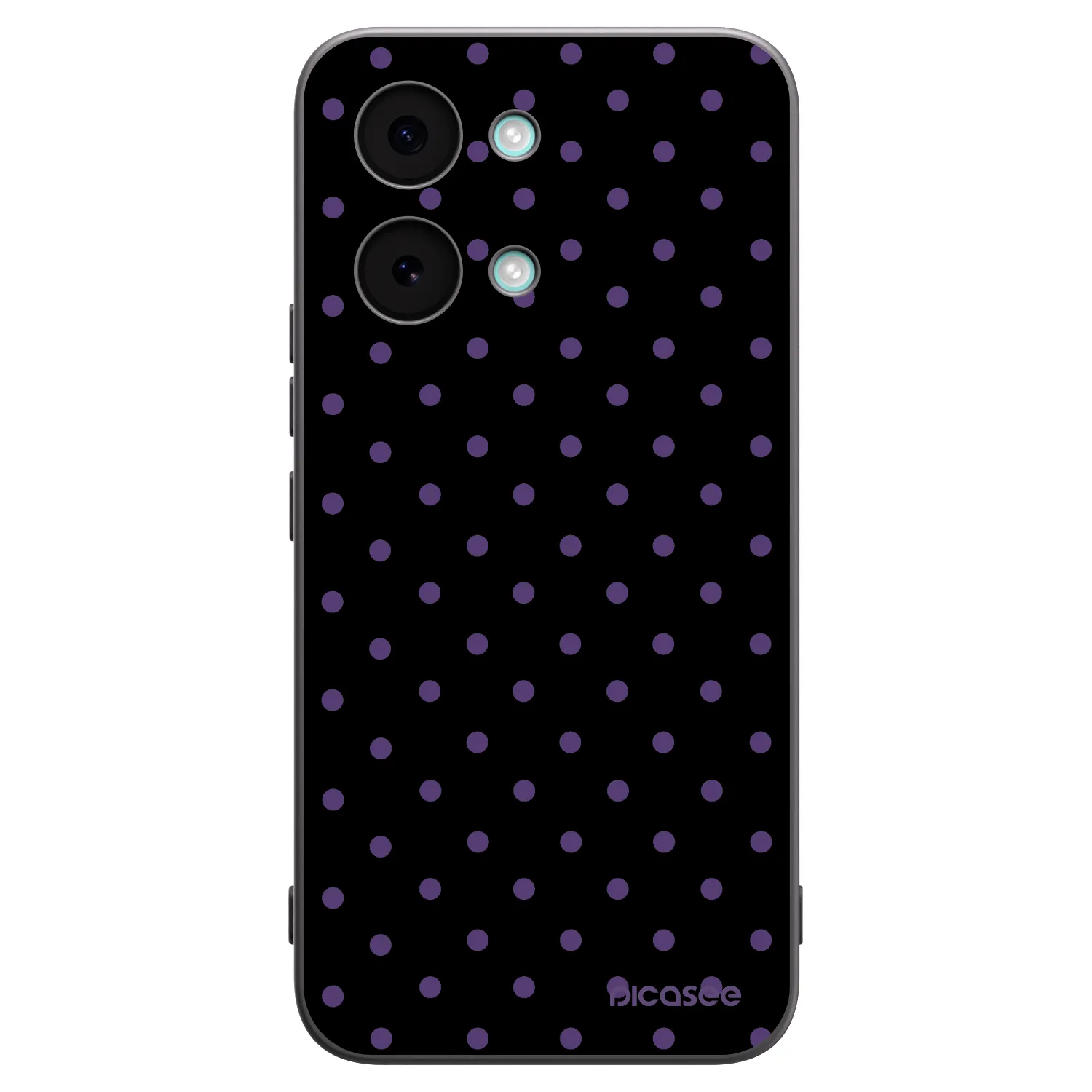 Picasee Xiaomi Poco X8 Pro Max Hülle - Schwarzes Silikon - Flickers