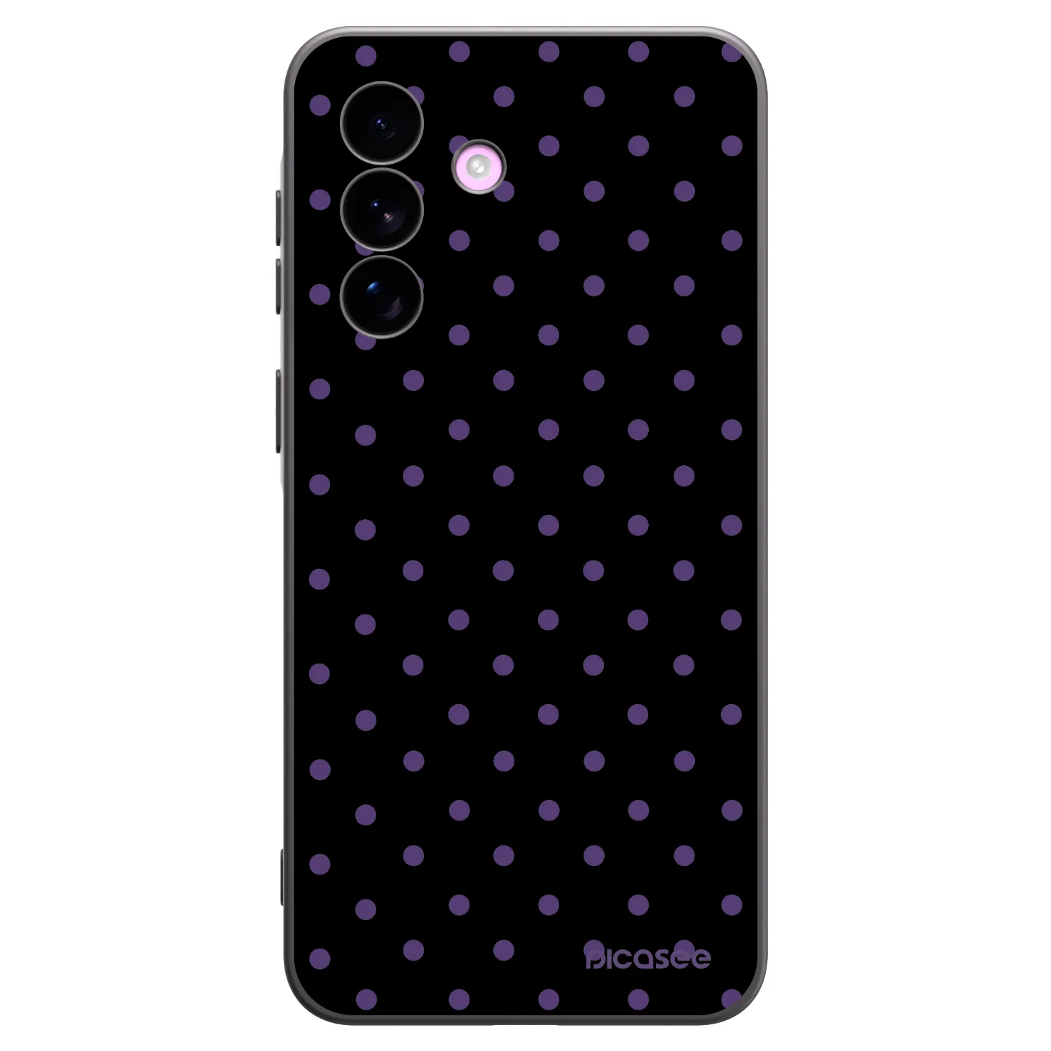 Picasee Samsung Galaxy A57 5G Hülle - Schwarzes Silikon - Flickers
