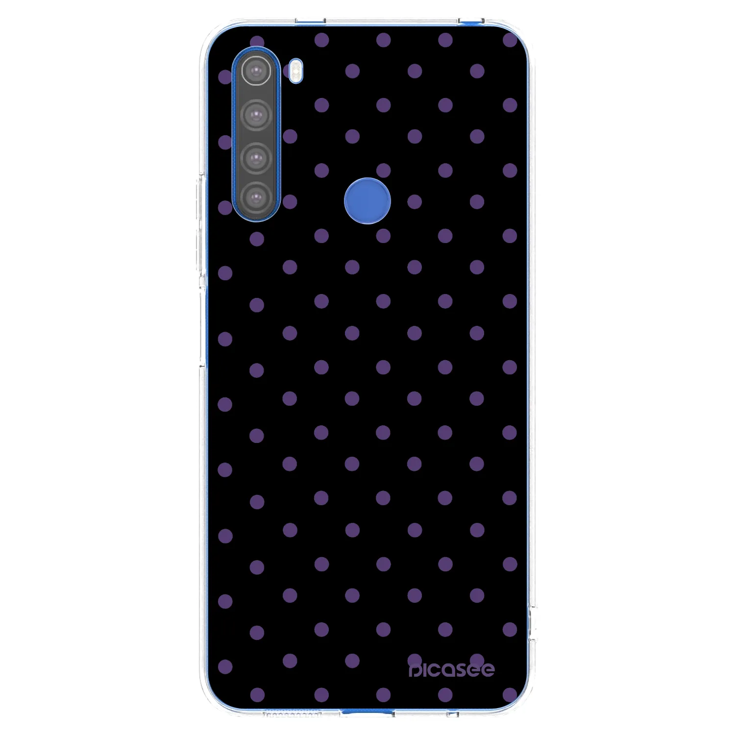 Picasee Xiaomi Redmi Note 8T Hülle - Transparentes Silikon - Flickers