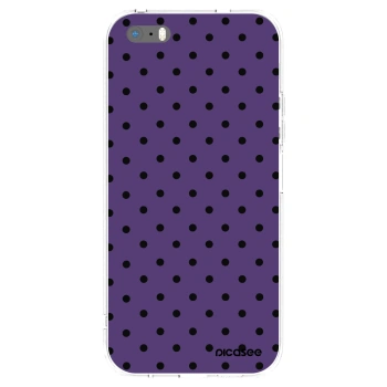Apple iPhone 5/5S/SE Hülle - Transparentes Silikon - Flickers 2