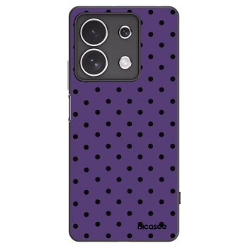 Picasee Xiaomi Redmi Note 13 4G Hülle - Schwarzes Silikon - Flickers 2