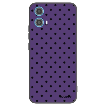 Picasee Motorola Moto G34 5G Hülle - Schwarzes Silikon - Flickers 2