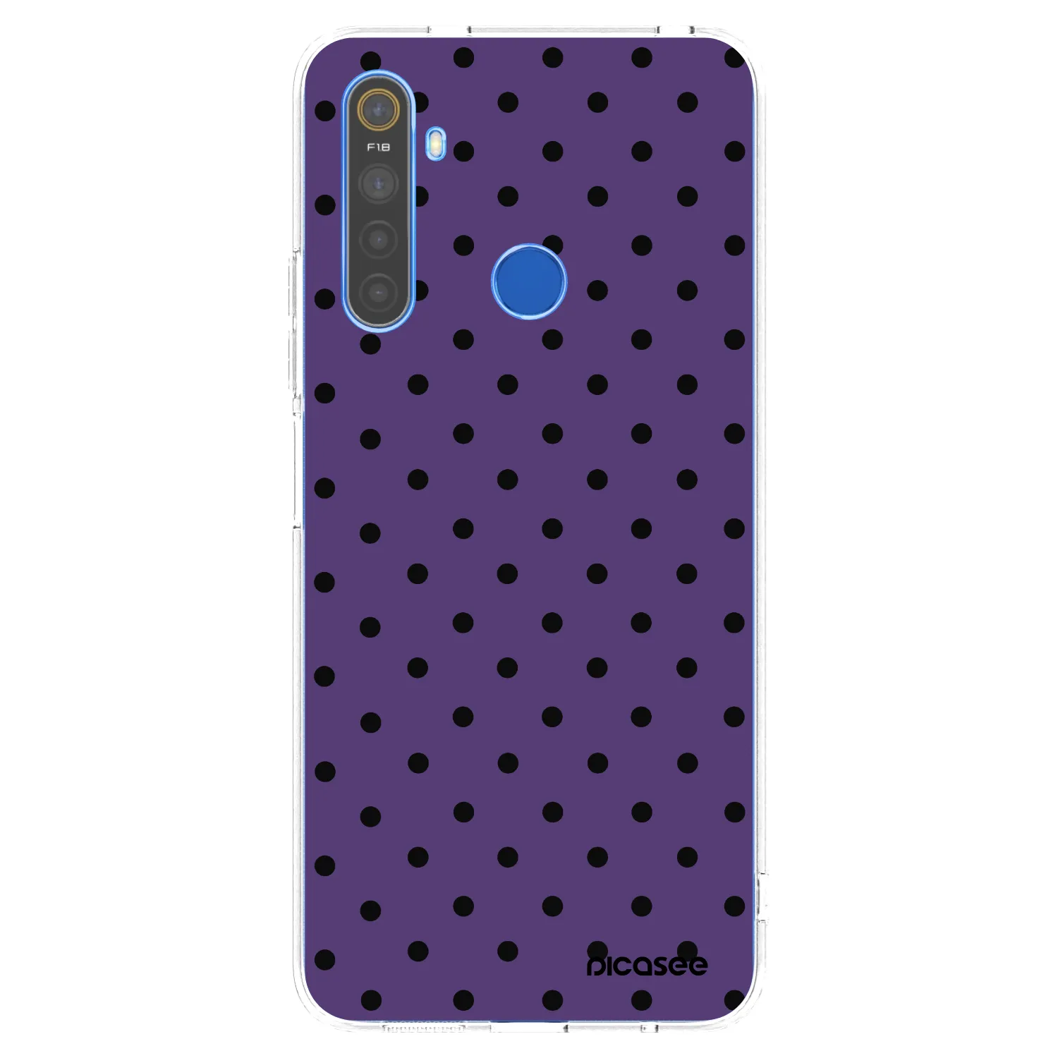 Picasee Realme 5 Hülle - Transparentes Silikon - Flickers 2