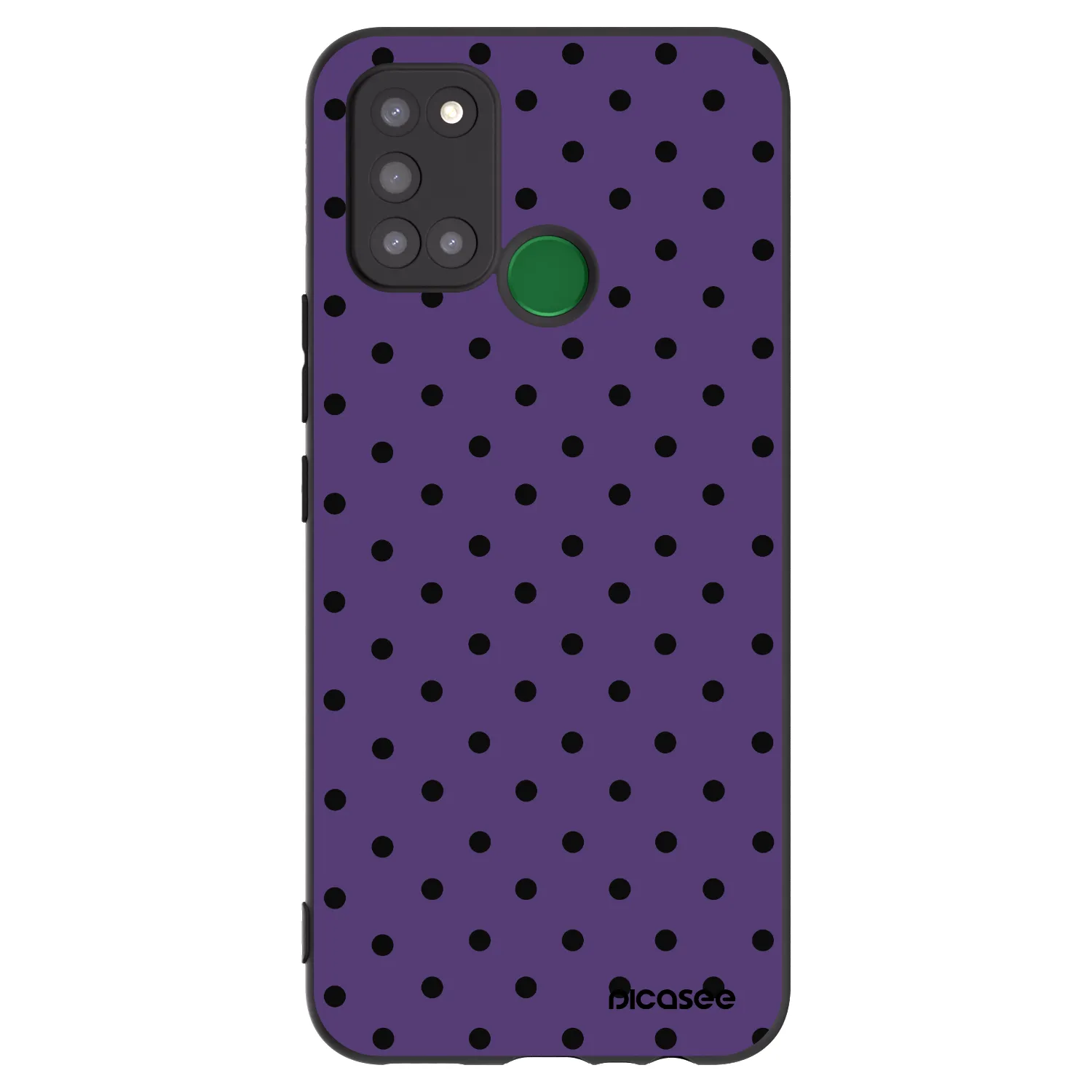 Picasee Realme 7i Hülle - Schwarzes Silikon - Flickers 2