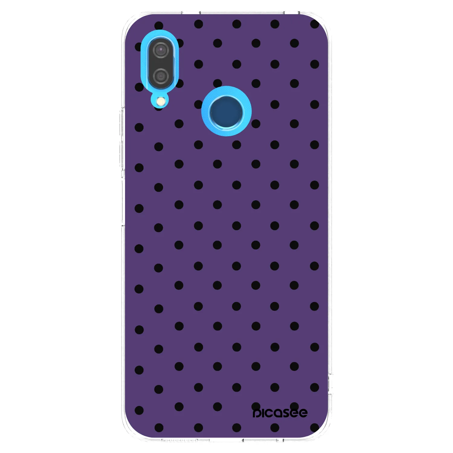 Picasee Huawei P20 Lite Hülle - Transparentes Silikon - Flickers 2