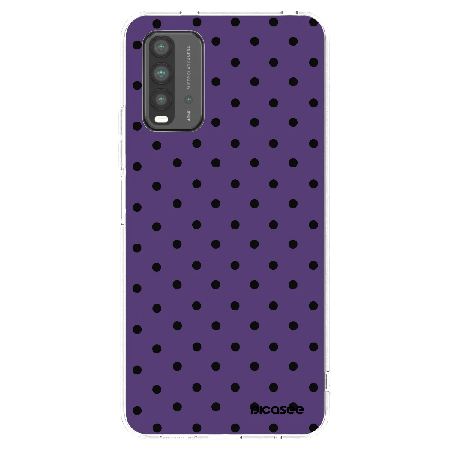 Picasee Xiaomi Redmi 9T Hülle - Schwarzes Silikon - Flickers 2