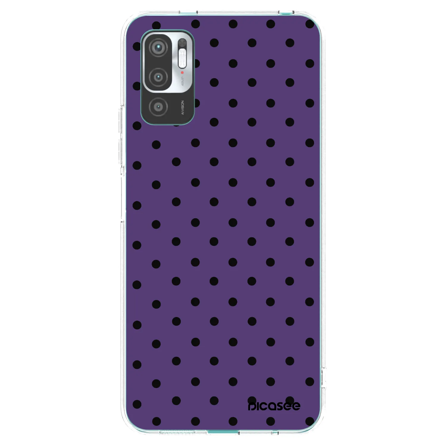Picasee Xiaomi Redmi Note 10 5G Hülle - Transparentes Silikon - Flickers 2