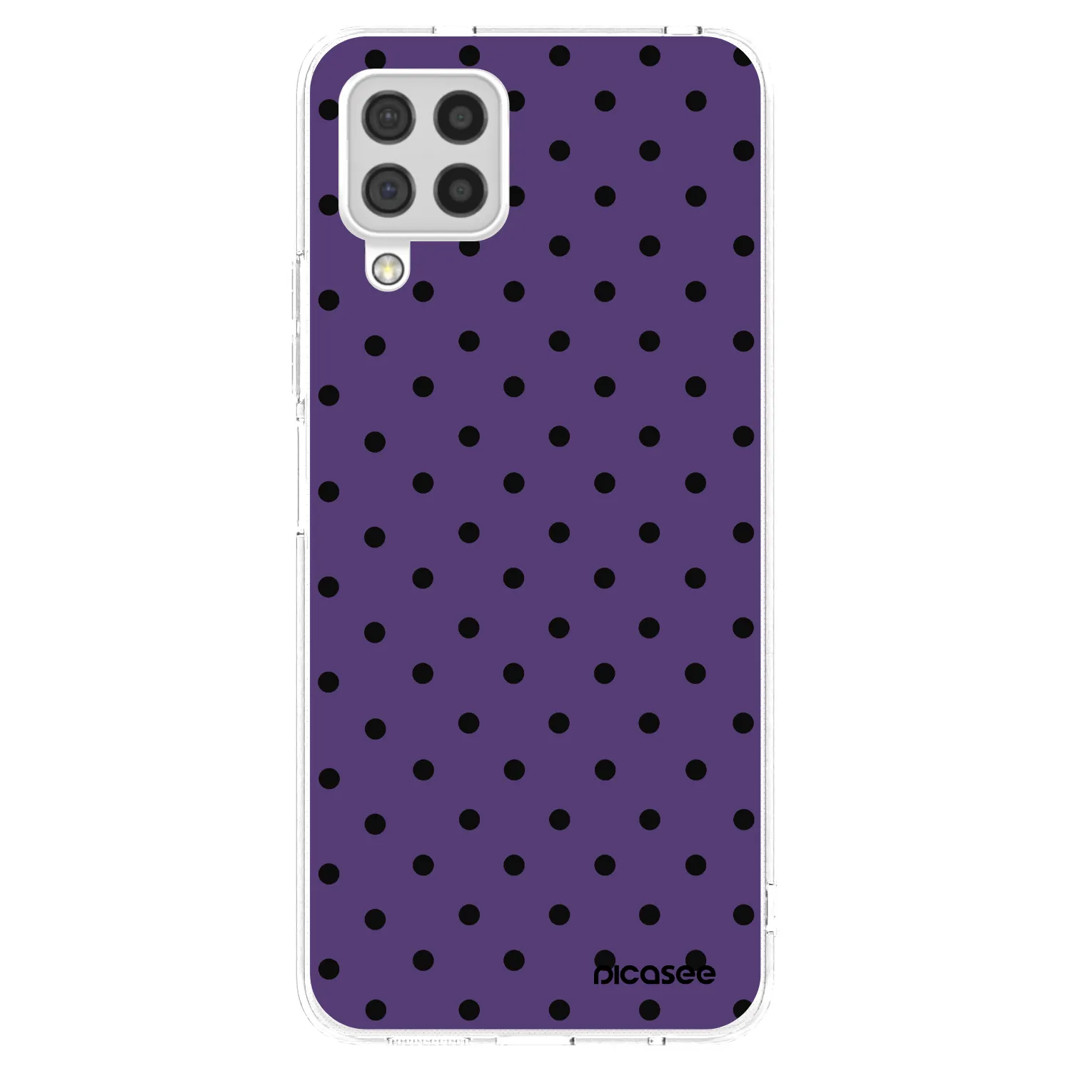 Picasee Samsung Galaxy A22 A225F 4G Hülle - Transparentes Silikon - Flickers 2