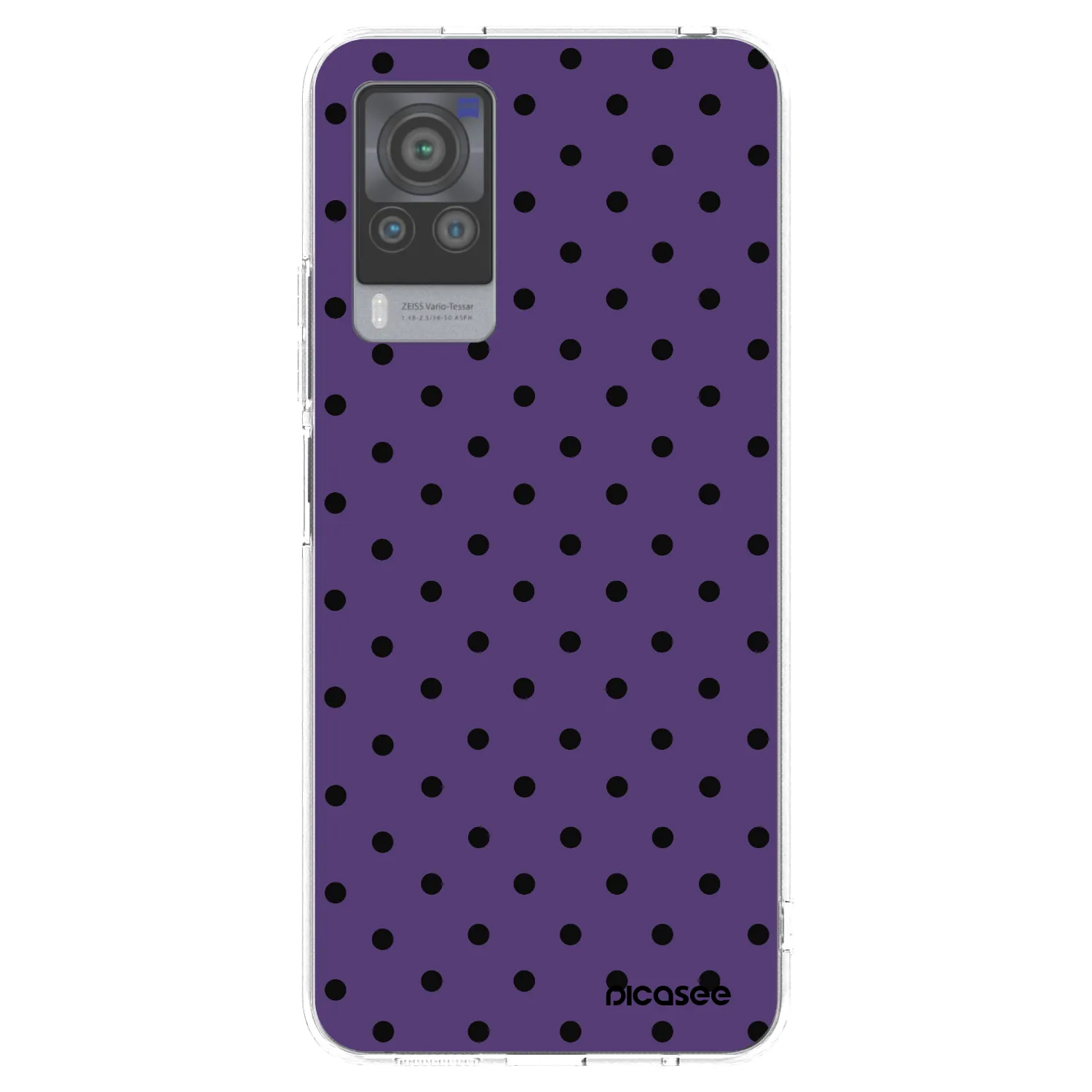 Picasee Vivo X60 Pro 5G Hülle - Transparentes Silikon - Flickers 2