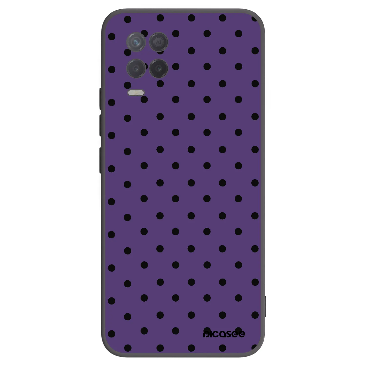 Picasee Realme 8 5G Hülle - Schwarzes Silikon - Flickers 2