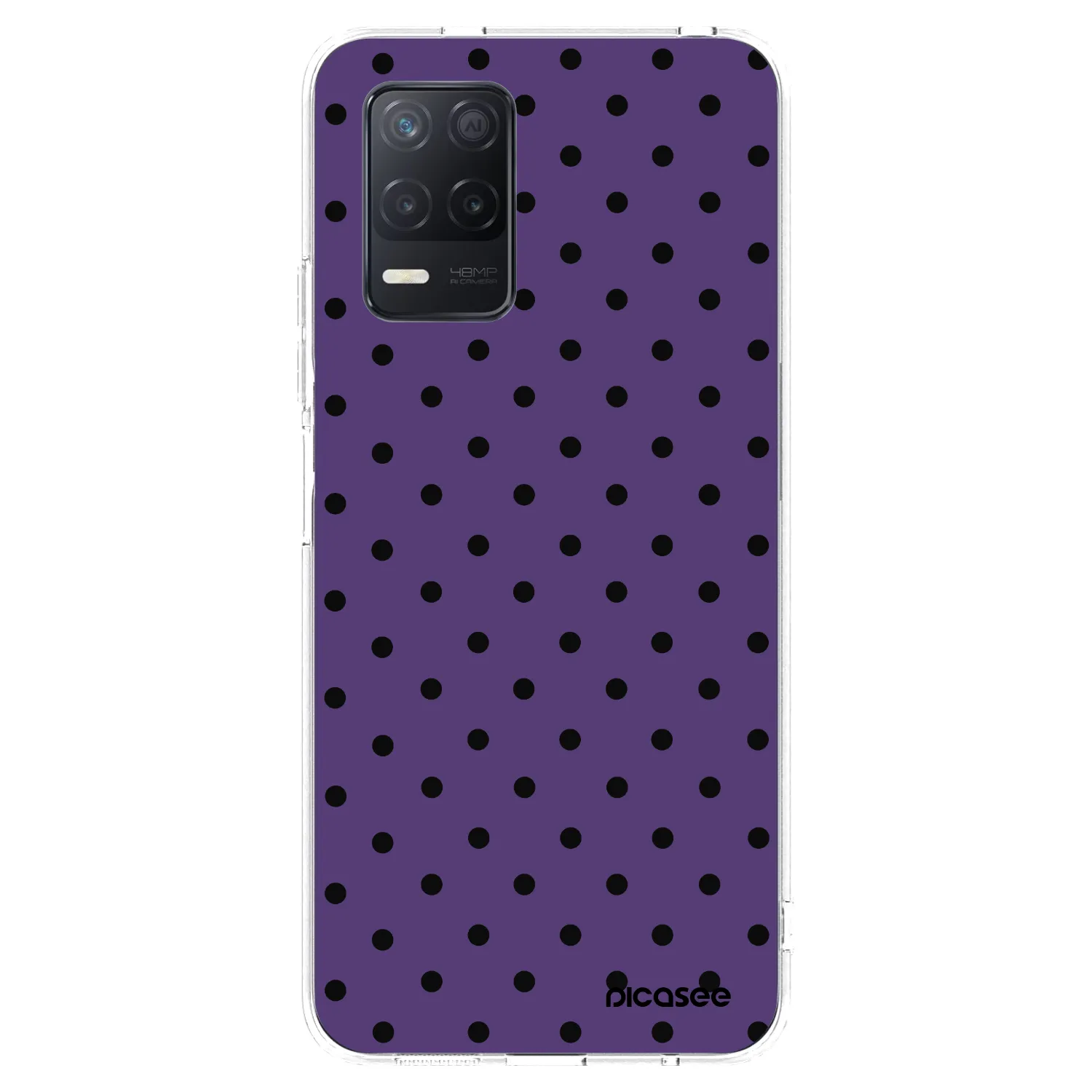 Picasee Realme 8 5G Hülle - Transparentes Silikon - Flickers 2