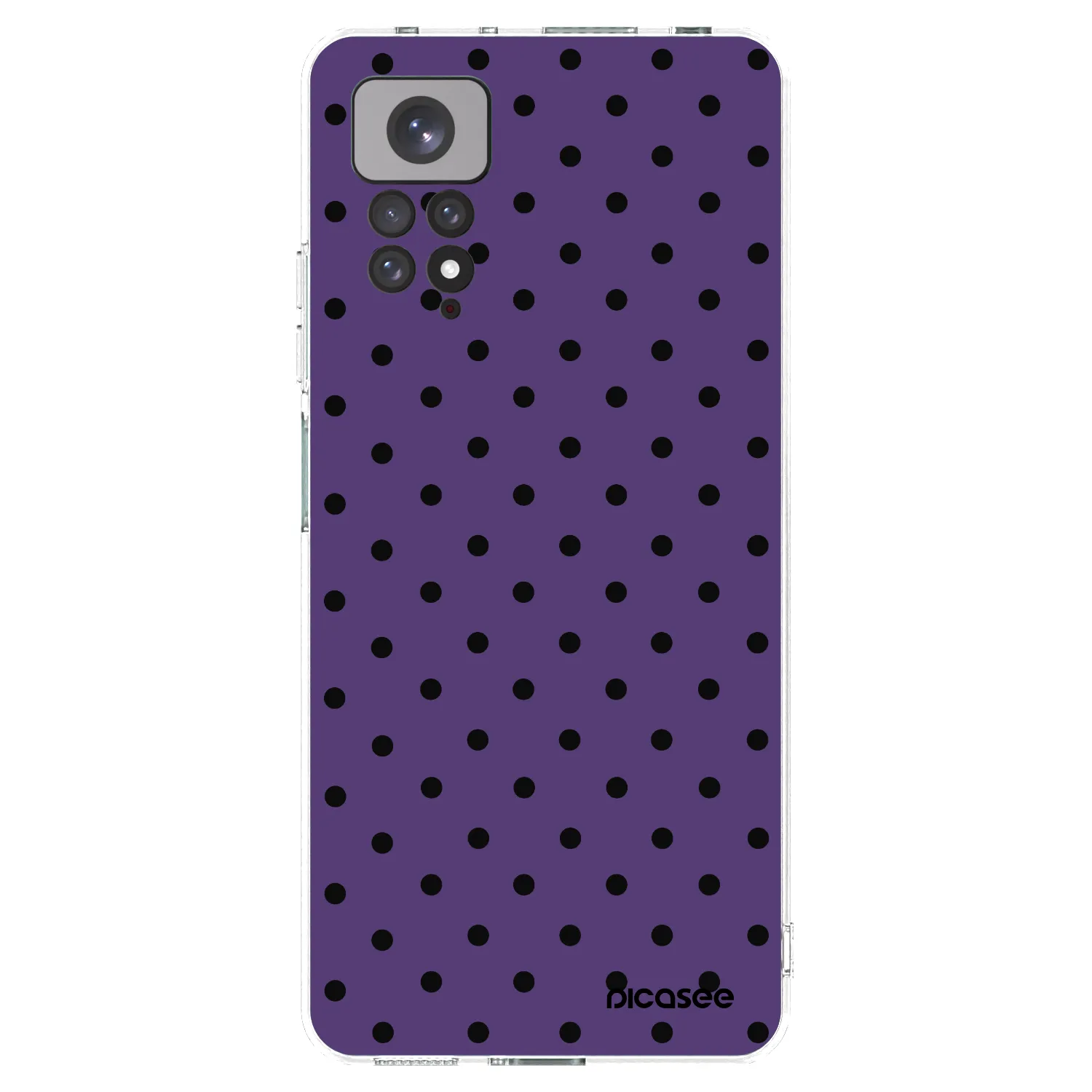 Picasee Xiaomi Redmi Note 11 Hülle - Transparentes Silikon - Flickers 2