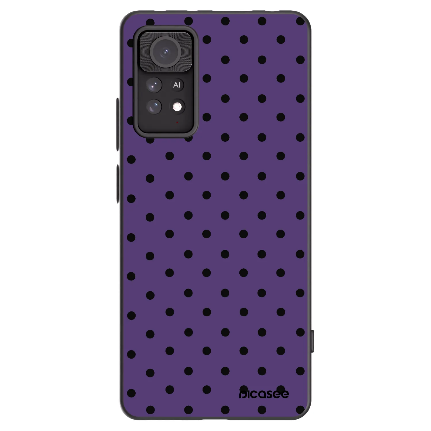 Picasee Xiaomi Redmi Note 11 Pro Hülle - Schwarzes Silikon - Flickers 2