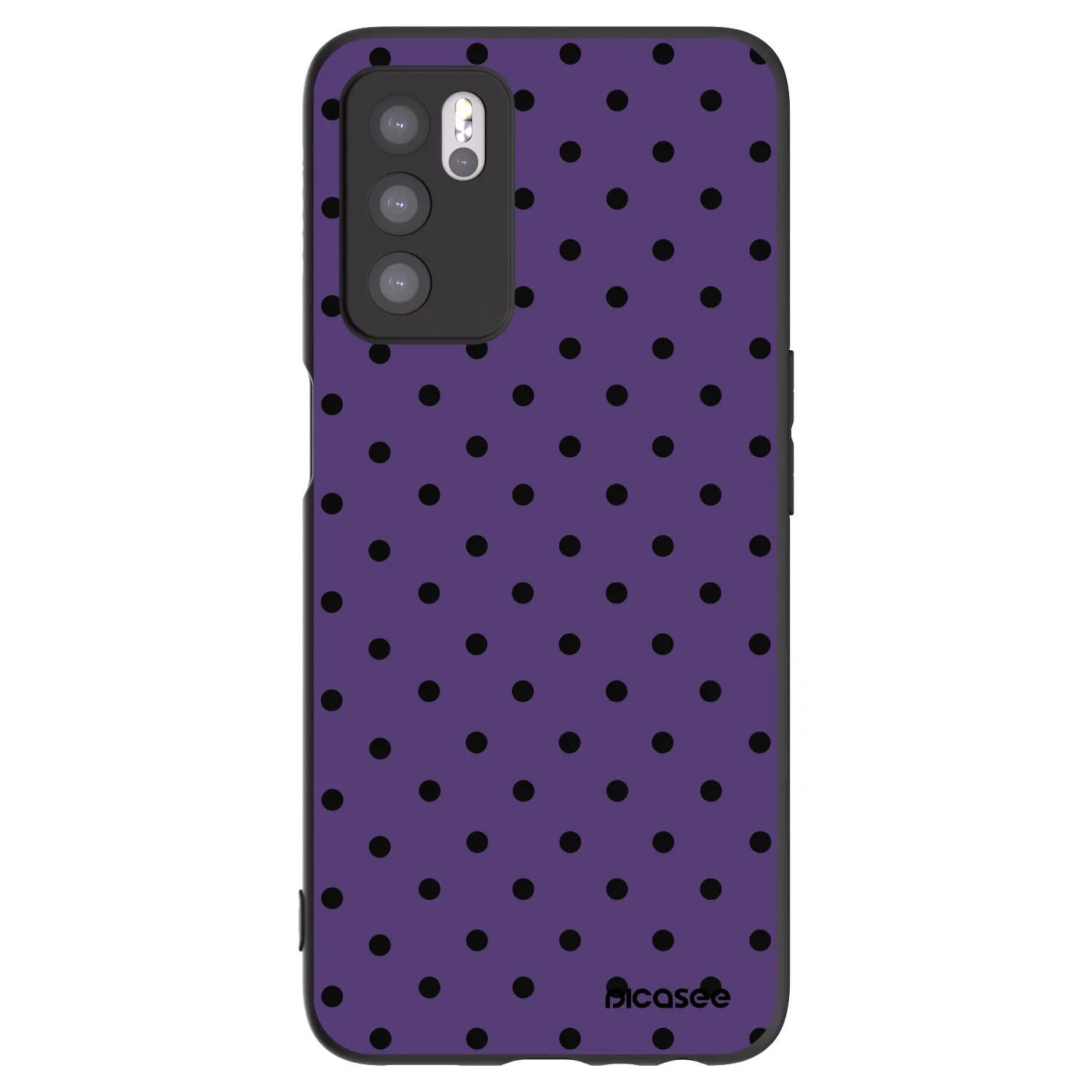 Picasee OPPO A16s Hülle - Schwarzes Silikon - Flickers 2