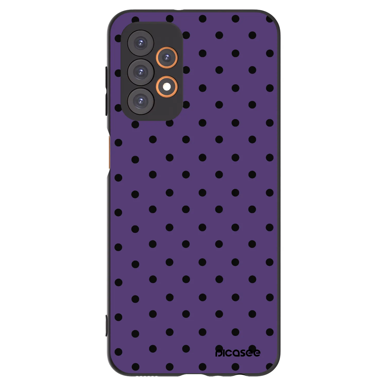 Picasee Samsung Galaxy A23 A236B 5G Hülle - Schwarzes Silikon - Flickers 2