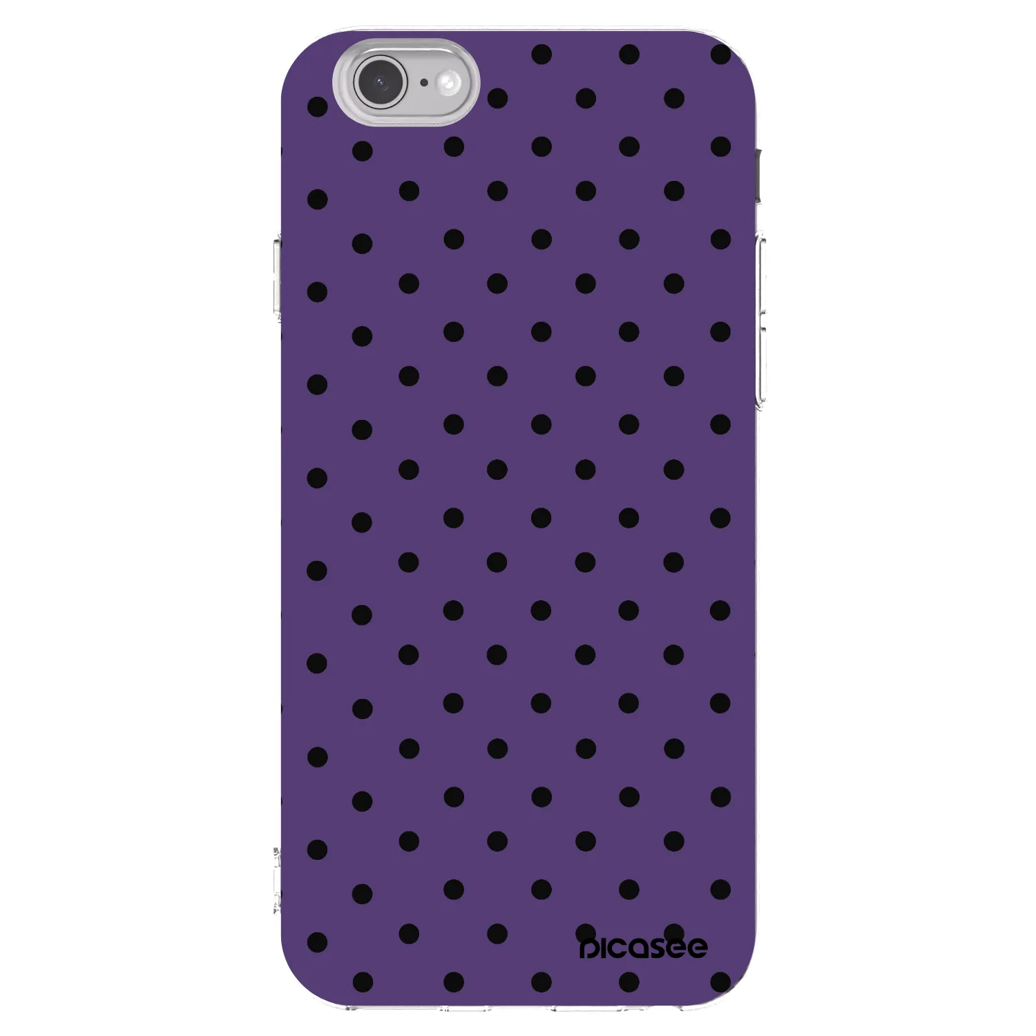 Picasee Apple iPhone 6/6S Hülle - Transparentes Silikon - Flickers 2