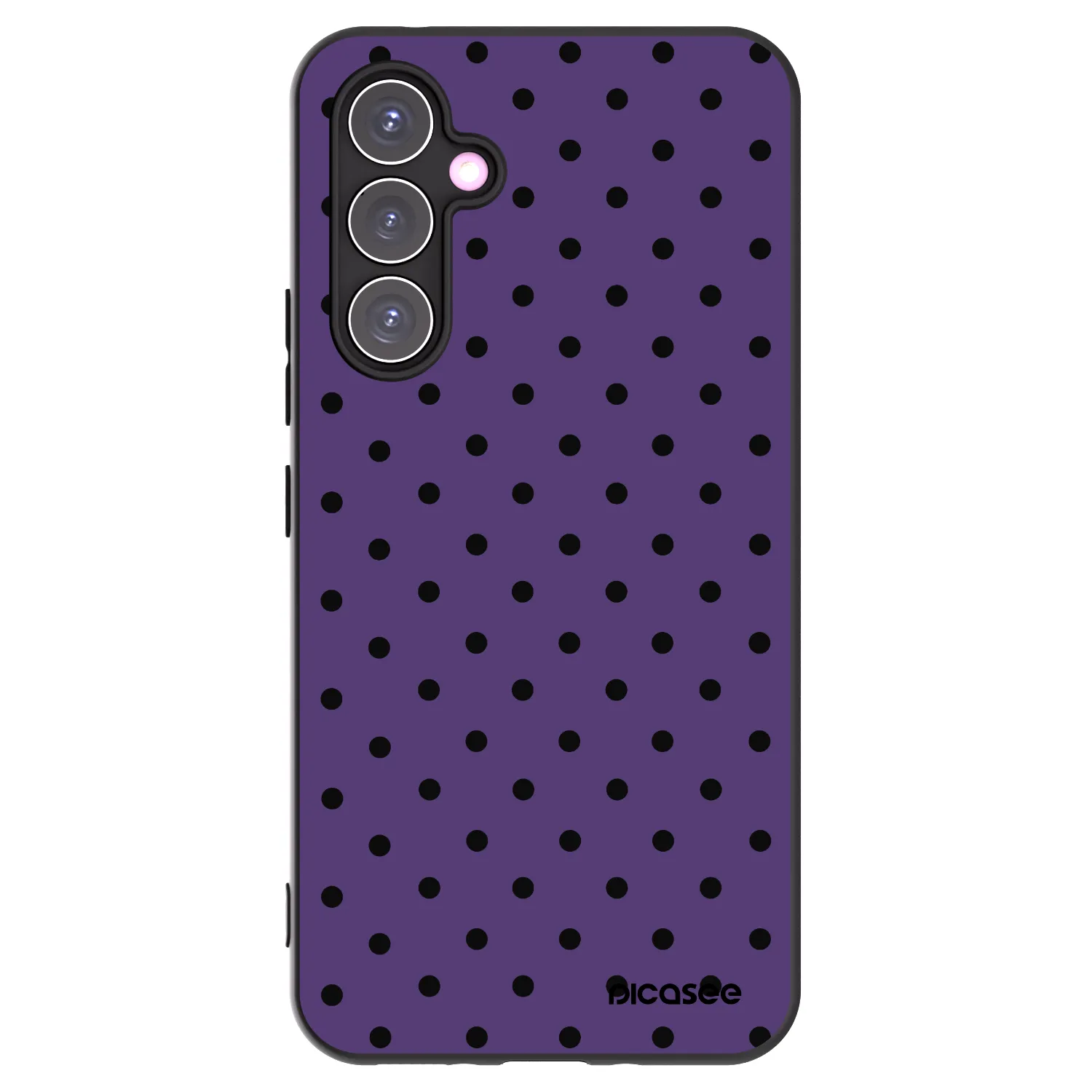 Picasee Samsung Galaxy A54 5G A546B Hülle - Schwarzes Silikon - Flickers 2