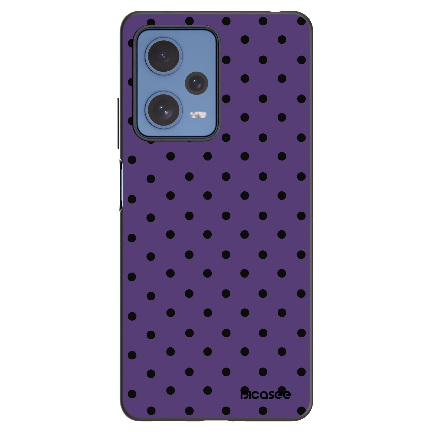 Picasee Xiaomi Redmi Note 12 Pro 5G Hülle - Schwarzes Silikon - Flickers 2