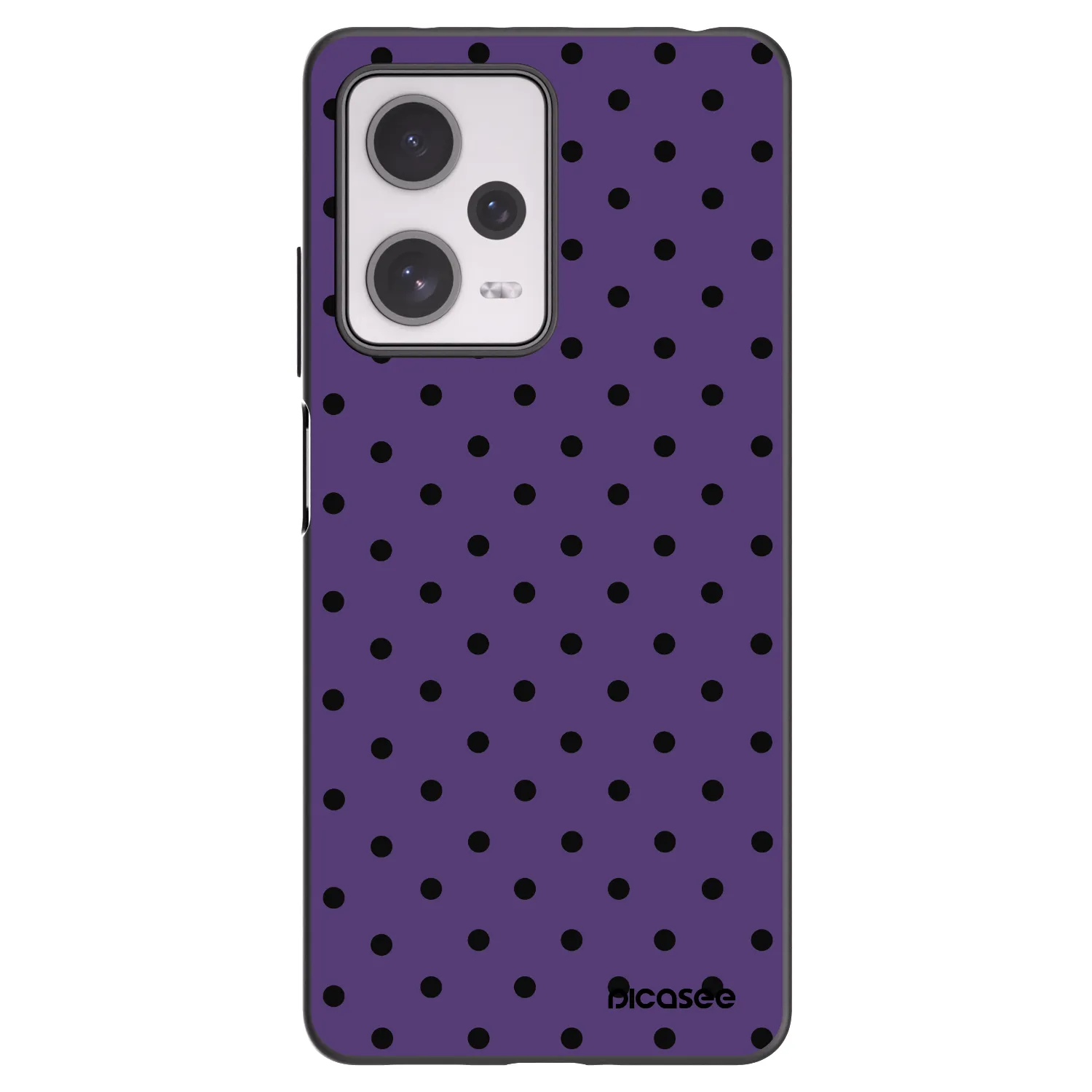 Picasee Xiaomi Redmi Note 12 Pro+ 5G Hülle - Schwarzes Silikon - Flickers 2