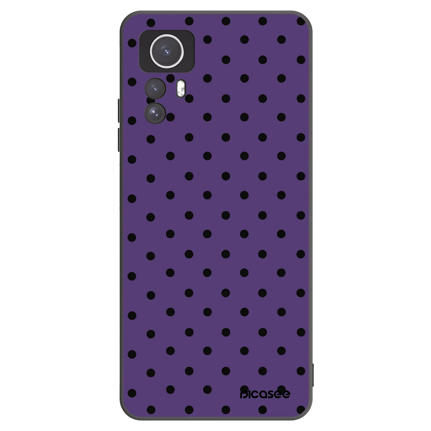 Picasee Xiaomi Redmi Note 12S Hülle - Schwarzes Silikon - Flickers 2