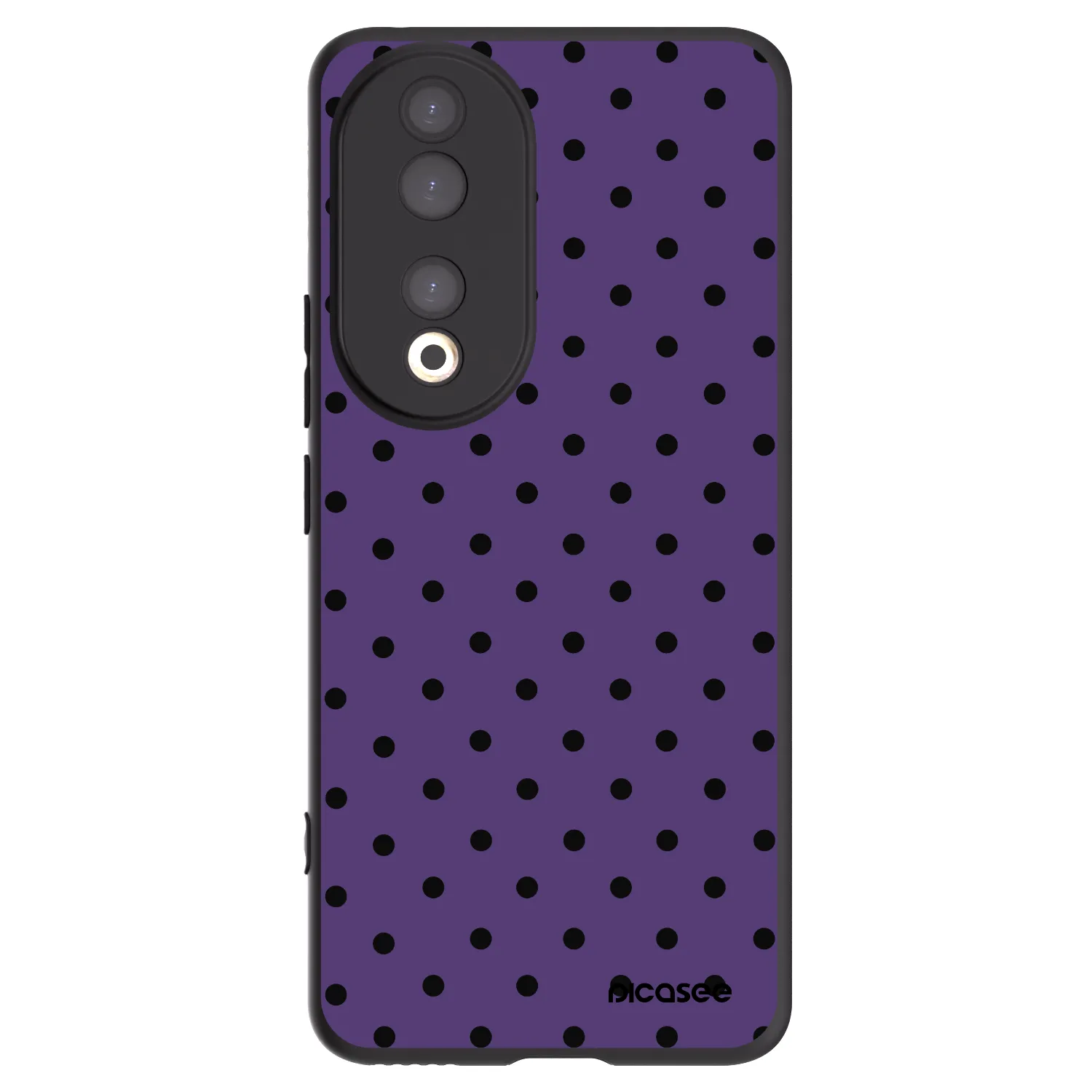 Picasee Honor 90 5G Hülle - Schwarzes Silikon - Flickers 2