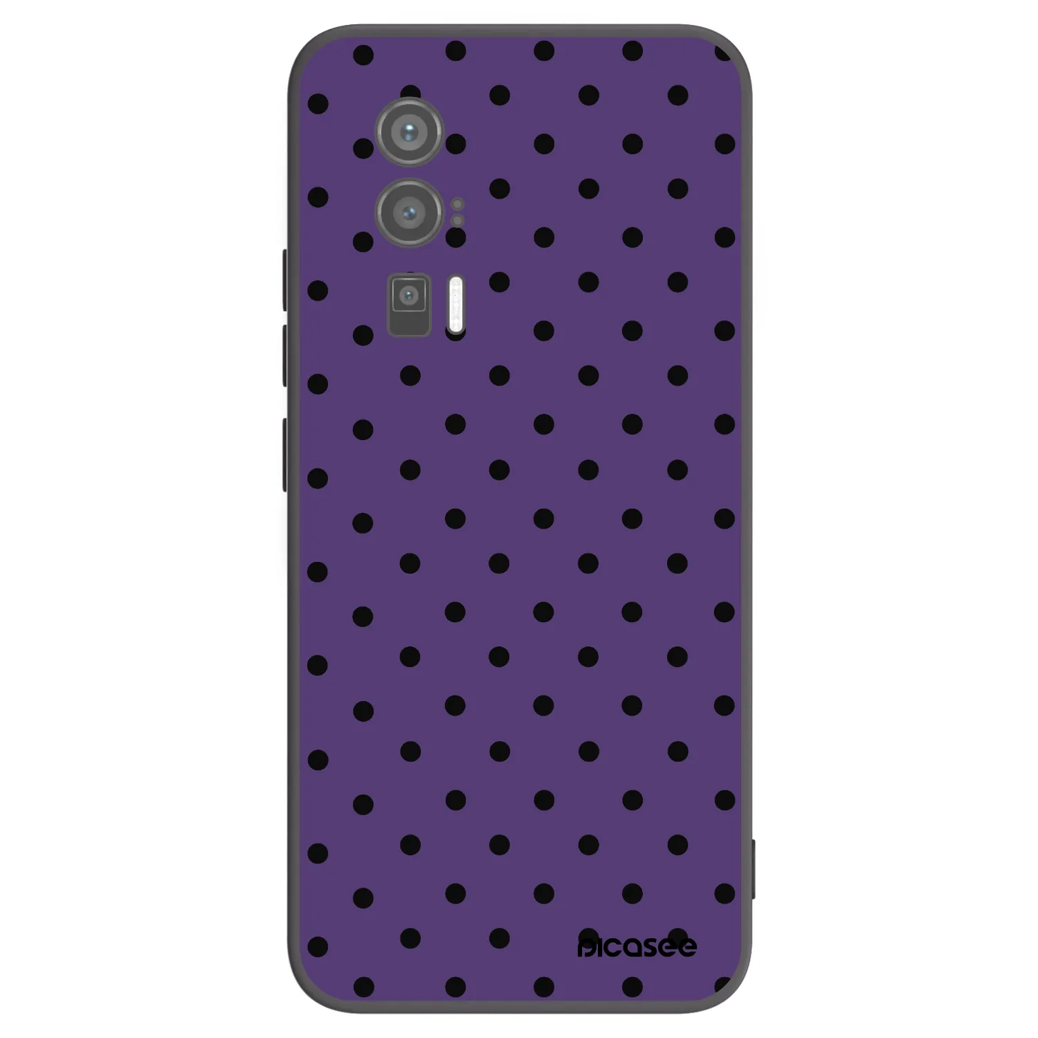 Picasee Xiaomi Poco F5 Pro 5G Hülle - Schwarzes Silikon - Flickers 2