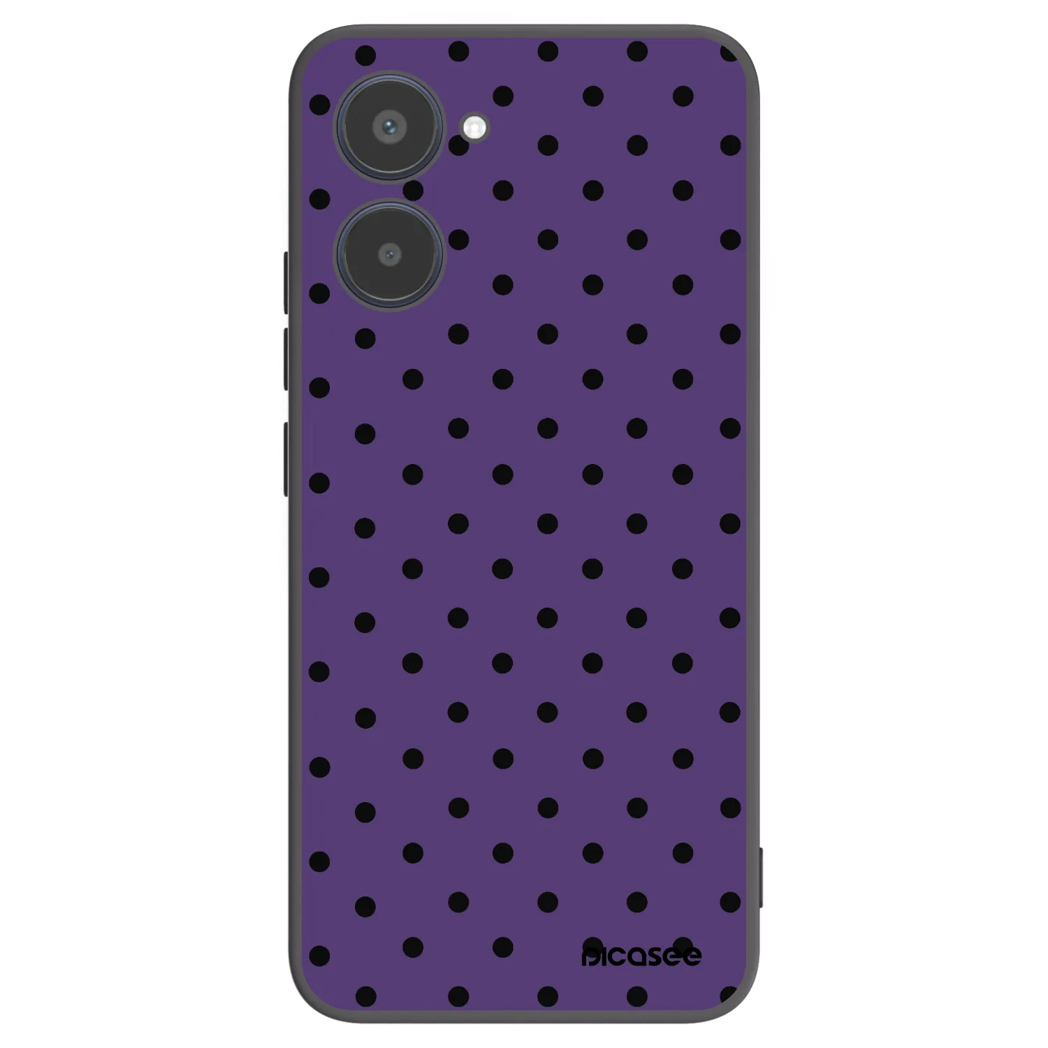 Picasee Realme 10 4G Hülle - Schwarzes Silikon - Flickers 2