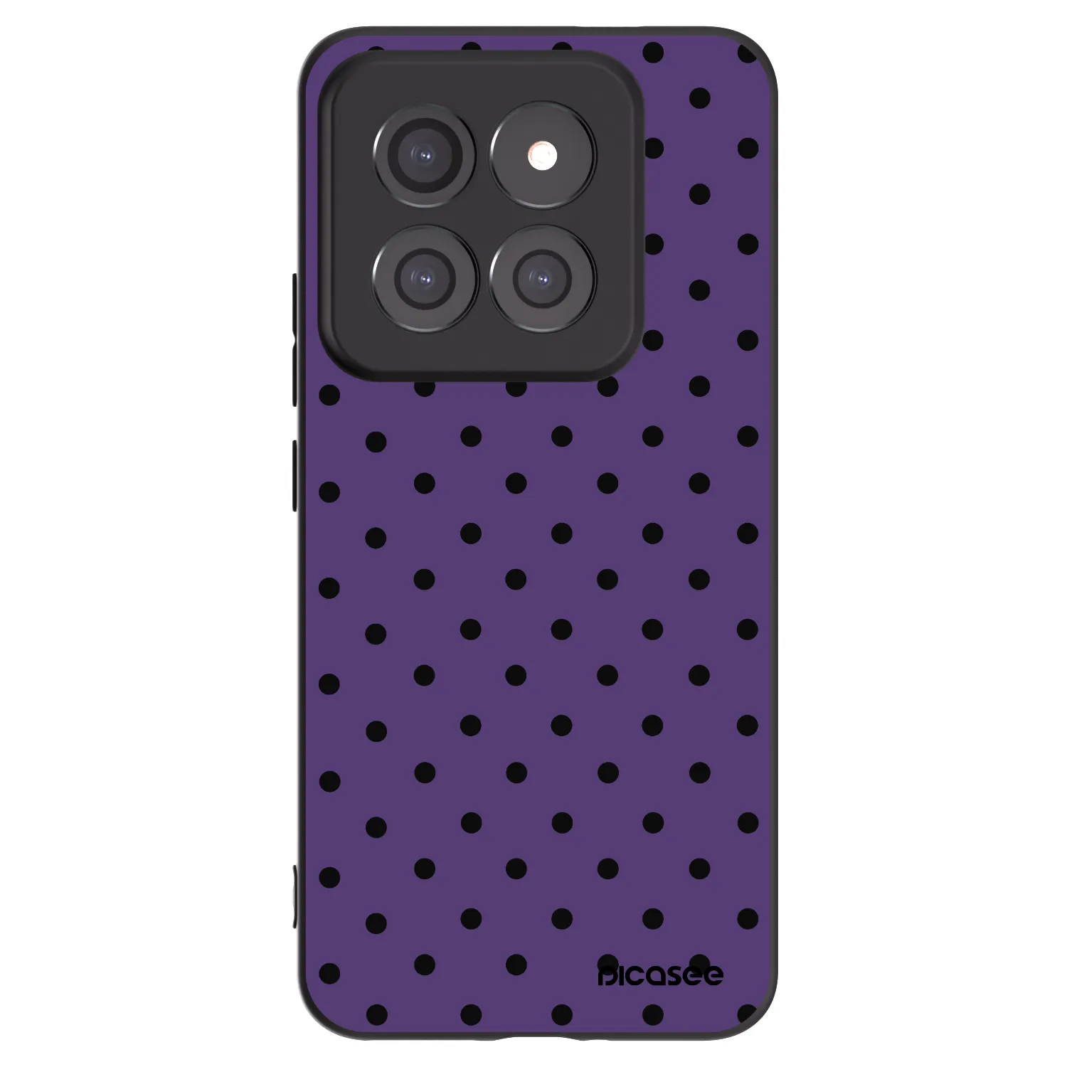 Picasee Xiaomi 14 Pro Hülle - Schwarzes Silikon - Flickers 2