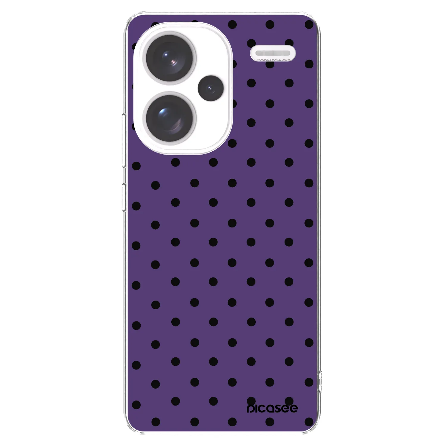 Picasee Xiaomi Redmi Note 13 Pro+ 5G Hülle - Transparentes Silikon - Flickers 2