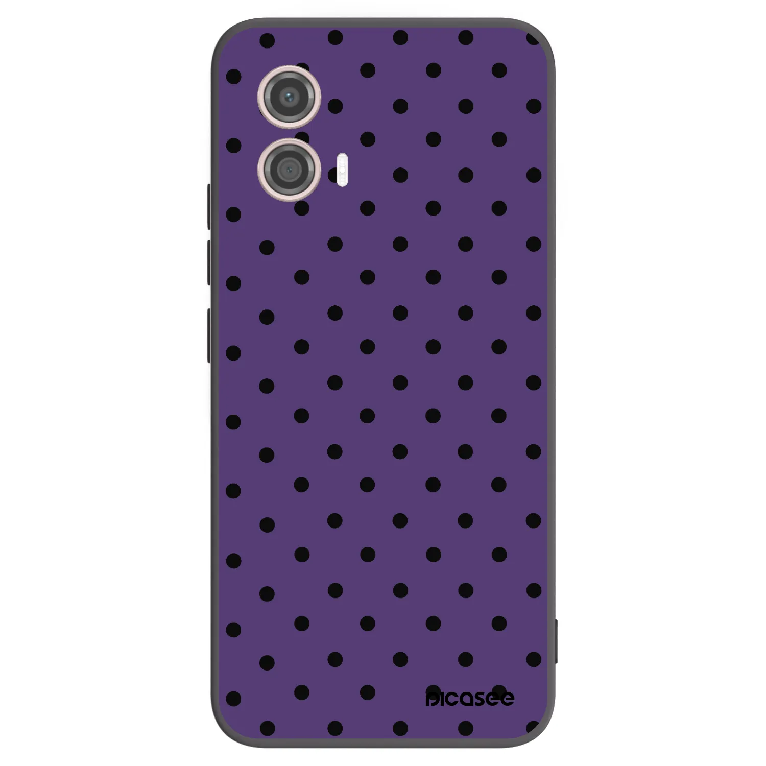 Picasee Motorola Moto G53 5G Hülle - Schwarzes Silikon - Flickers 2