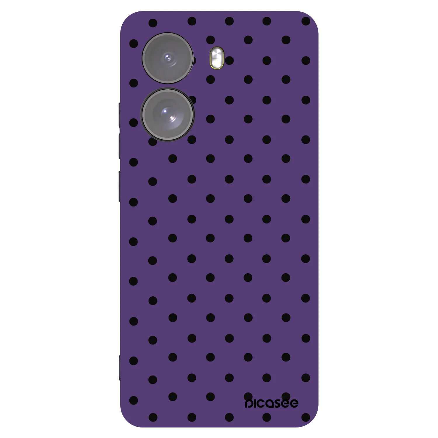 Picasee Xiaomi Poco X7 Hülle - Schwarzes Silikon - Flickers 2