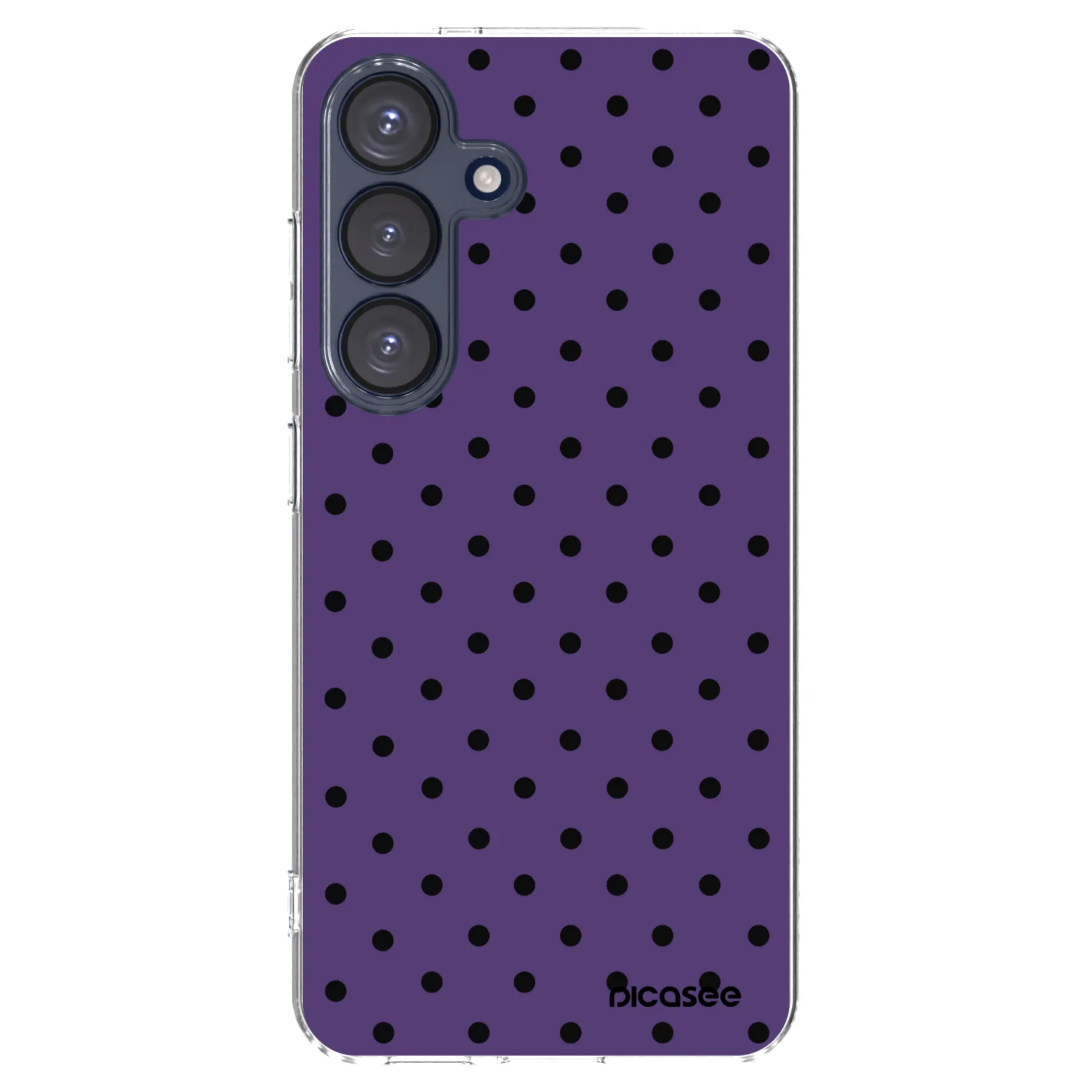 Picasee Samsung Galaxy S25 5G Hülle - Transparentes Silikon - Flickers 2