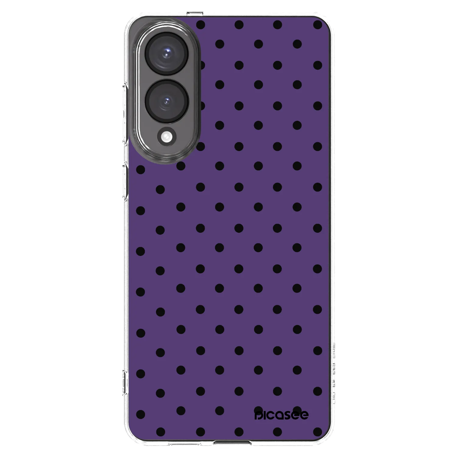 Picasee Samsung Galaxy S25 Edge 5G Hülle - Transparentes Silikon - Flickers 2