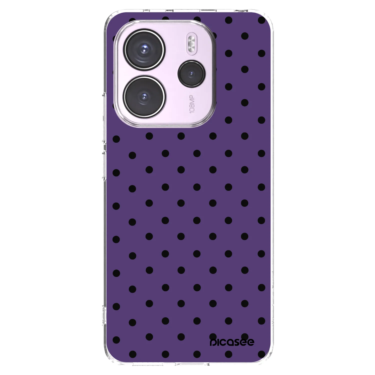 Picasee Xiaomi Redmi Note 14 4G Hülle - Transparentes Silikon - Flickers 2