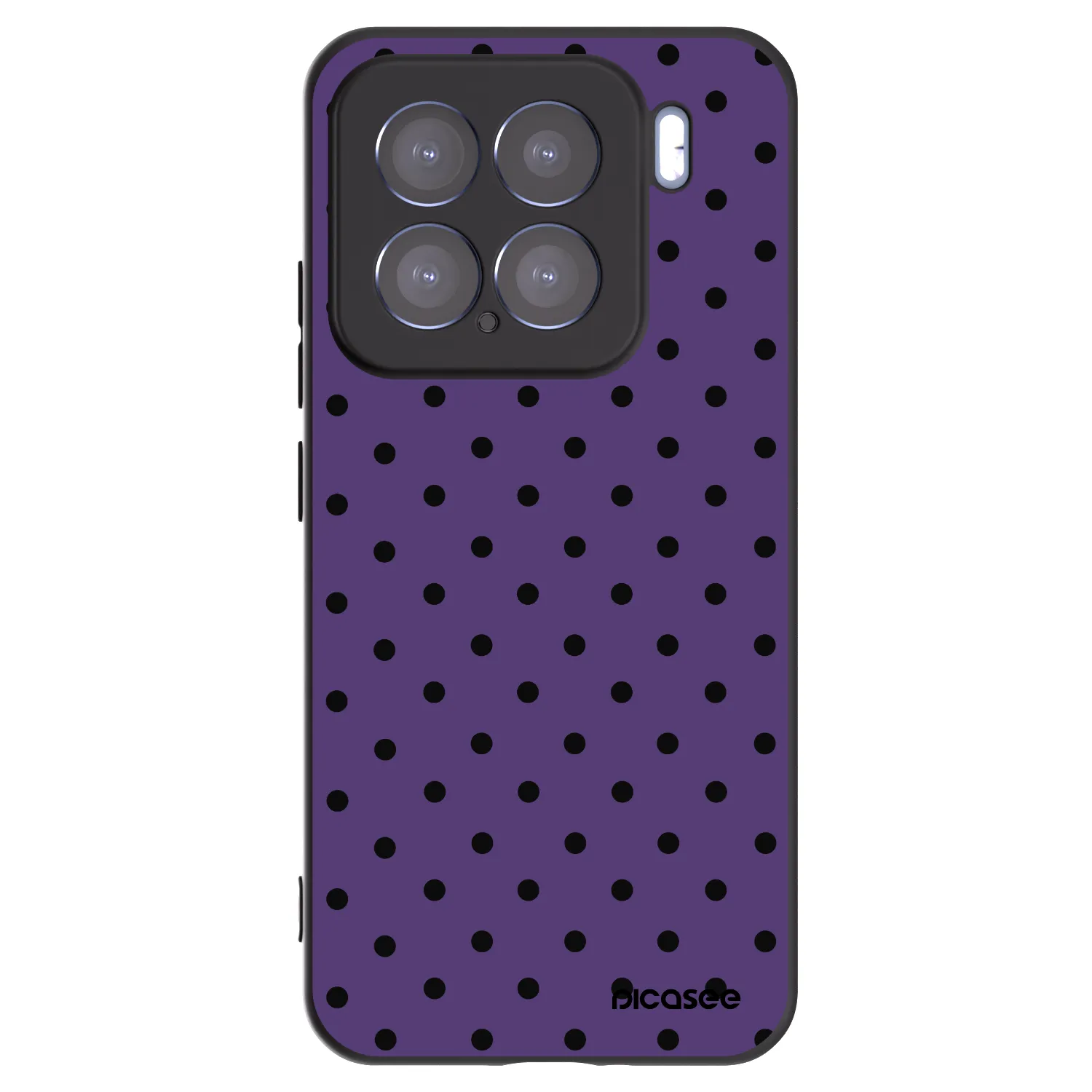 Picasee Xiaomi 15 Hülle - Schwarzes Silikon - Flickers 2