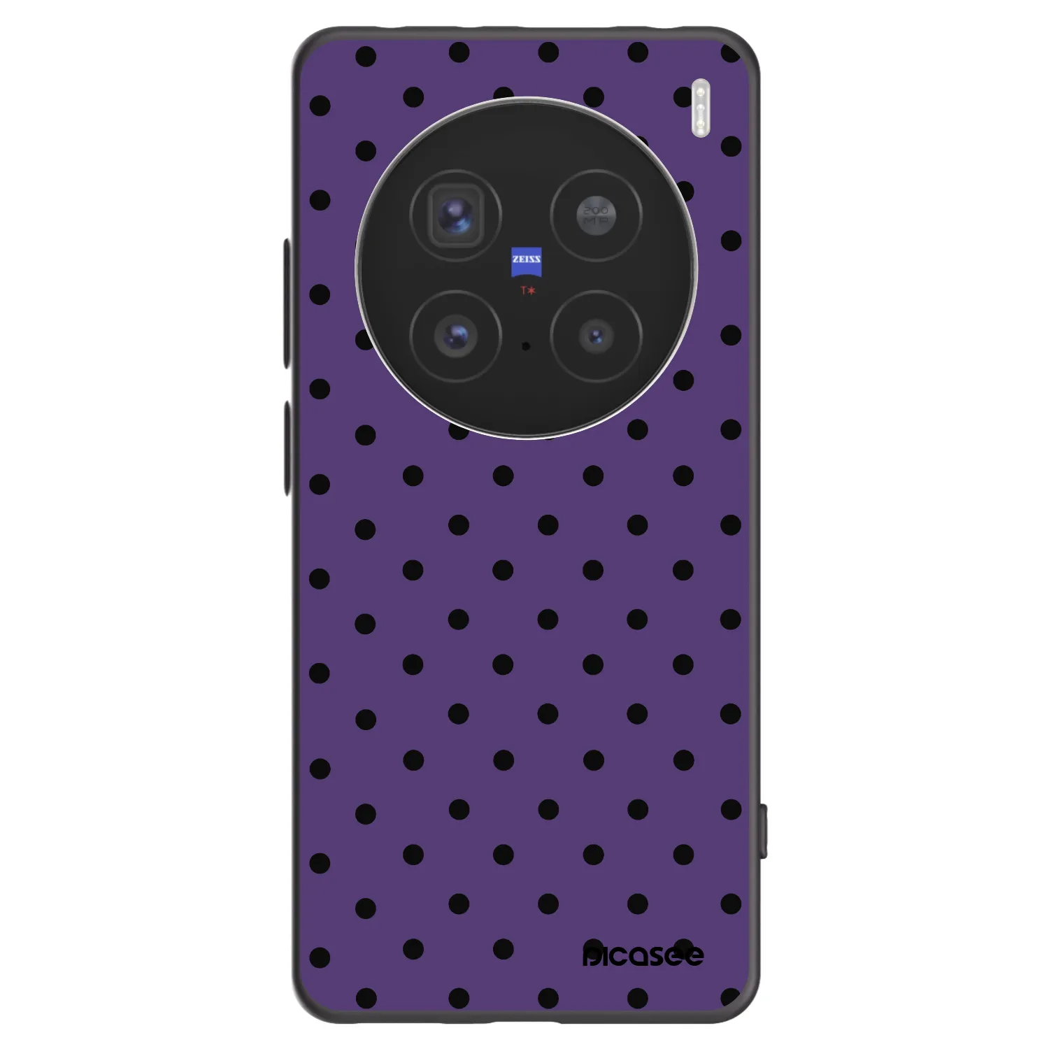 Picasee Vivo X200 Pro Hülle - Schwarzes Silikon - Flickers 2