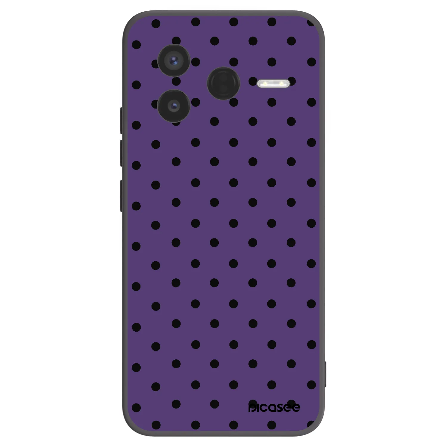 Picasee Xiaomi Poco F7 Pro 5G Hülle - Schwarzes Silikon - Flickers 2