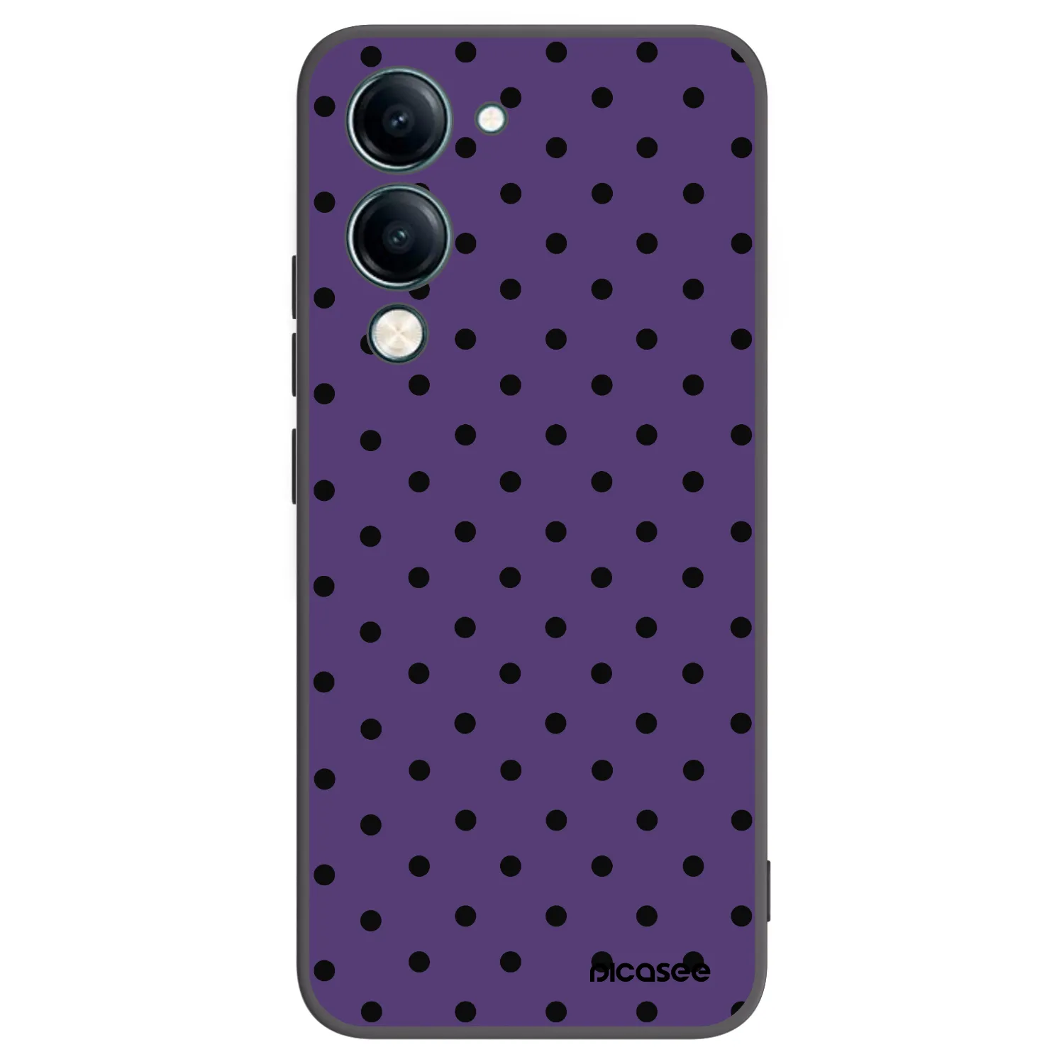 Picasee Vivo Y29s 5G Hülle - Schwarzes Silikon - Flickers 2
