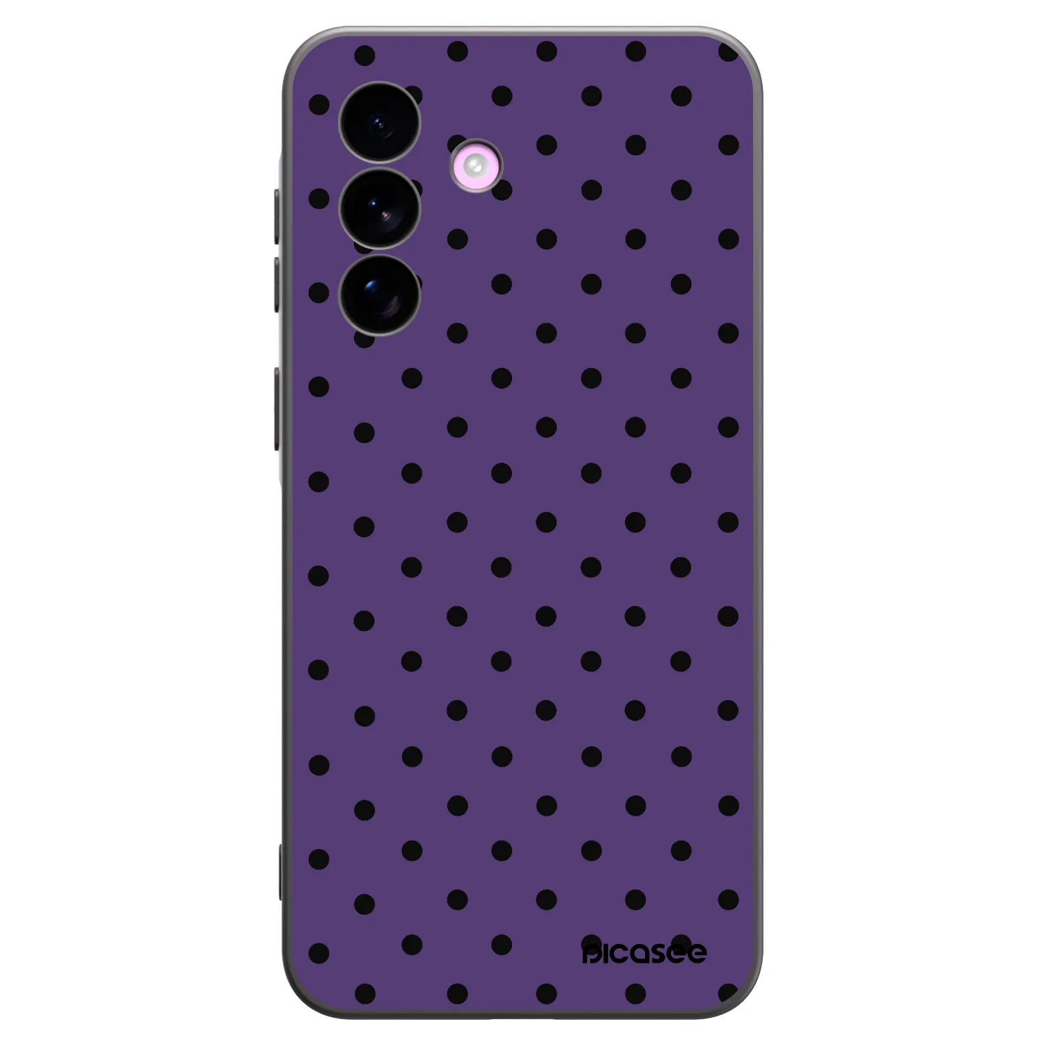 Picasee Samsung Galaxy A57 5G Hülle - Schwarzes Silikon - Flickers 2