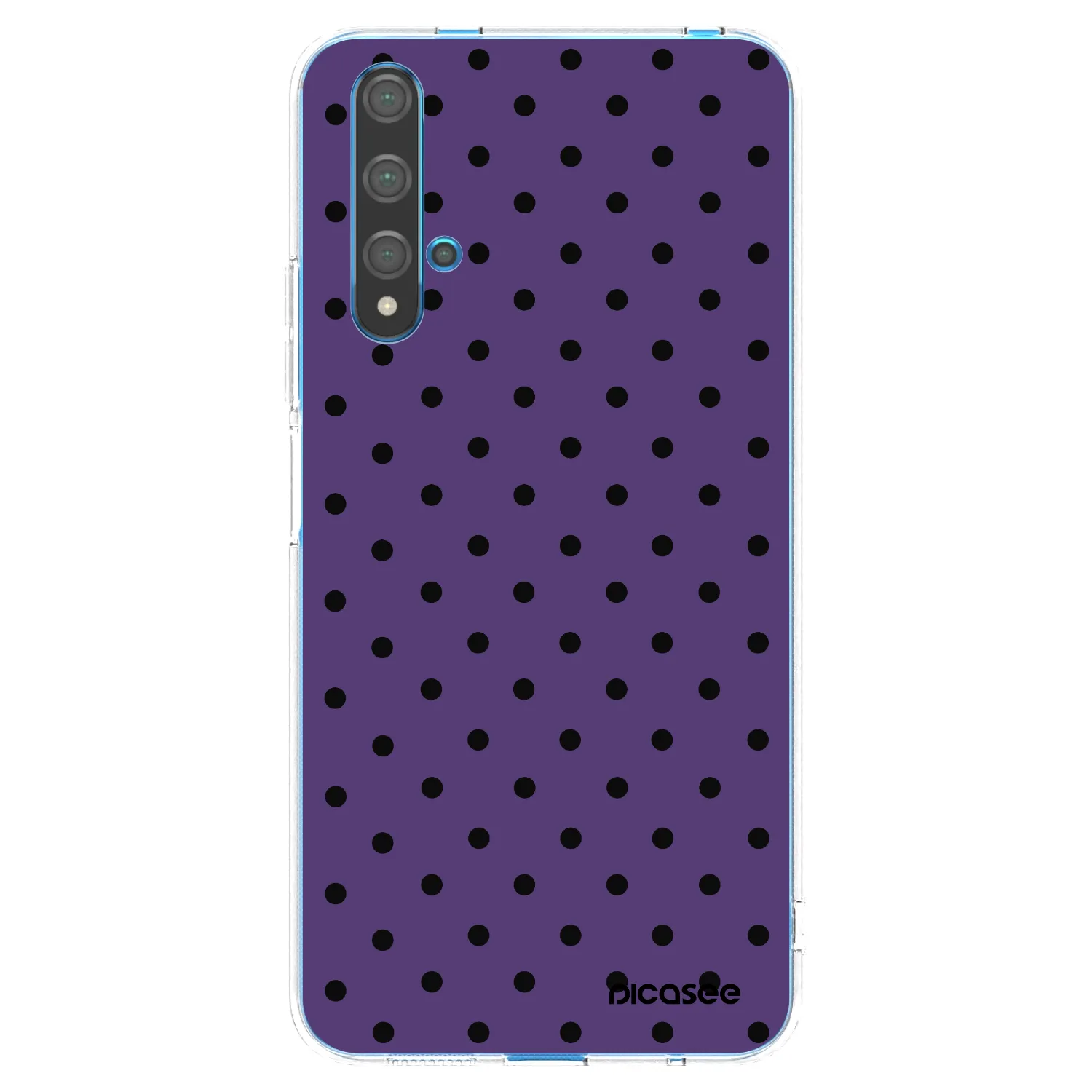 Picasee Huawei Nova 5T Hülle - Transparentes Silikon - Flickers 2