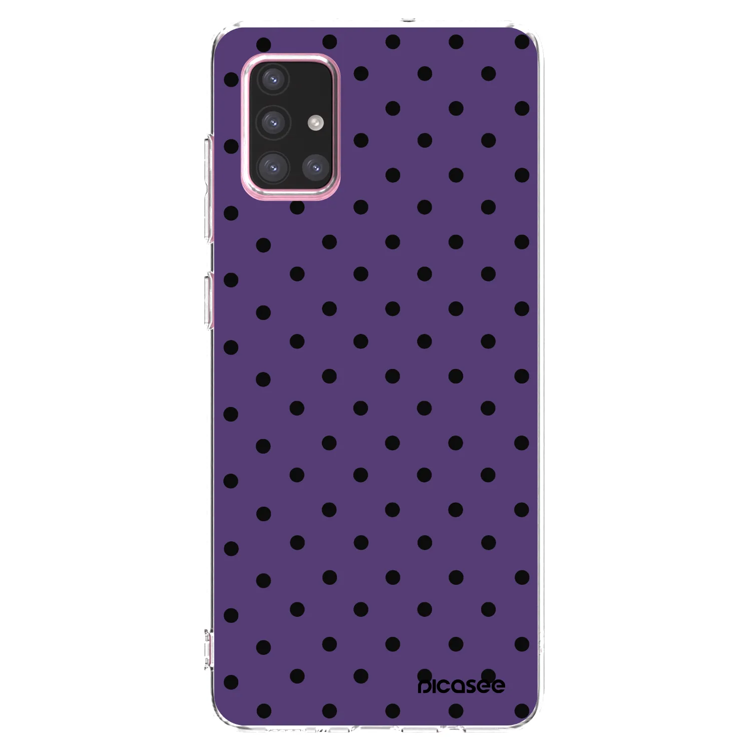 Picasee Samsung Galaxy A71 A715F Hülle - Transparentes Silikon - Flickers 2