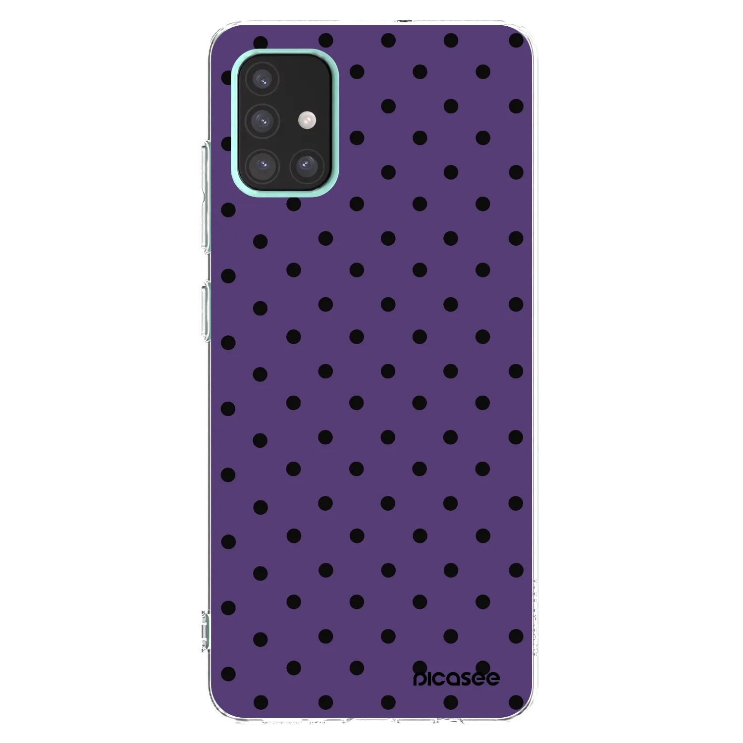 Picasee Samsung Galaxy A51 A515F Hülle - Transparentes Silikon - Flickers 2